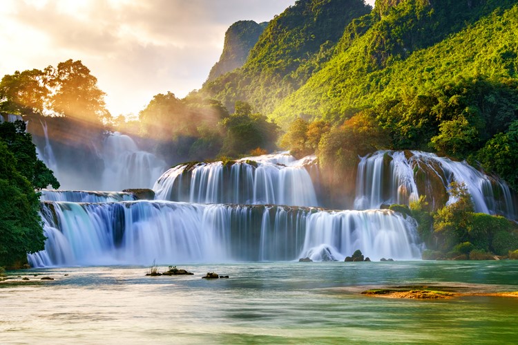 Ban Gioc watervallen