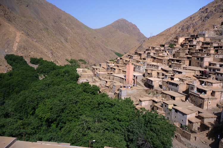 Wandelen door de bergen rondom Imlil - Marokko