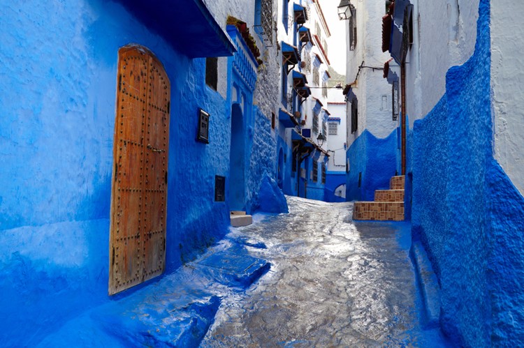 De blauwe straatjes van Chefchaouen - Marokko