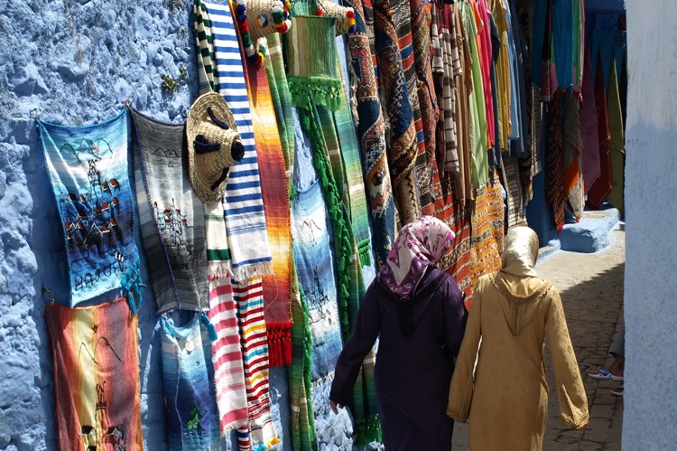 De blauwe straatjes van Chefchaouen - Marokko