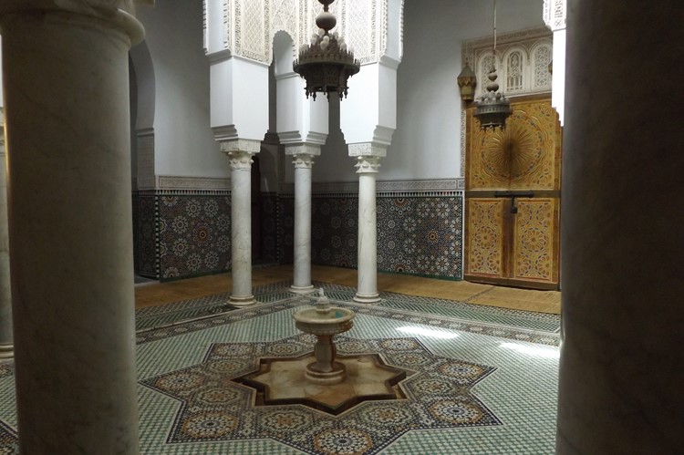 Mausoleum van Moulay Ismael in Meknes - Marokko