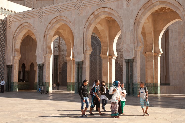 Koning Hassan II Moskee - Casablanca - Marokko